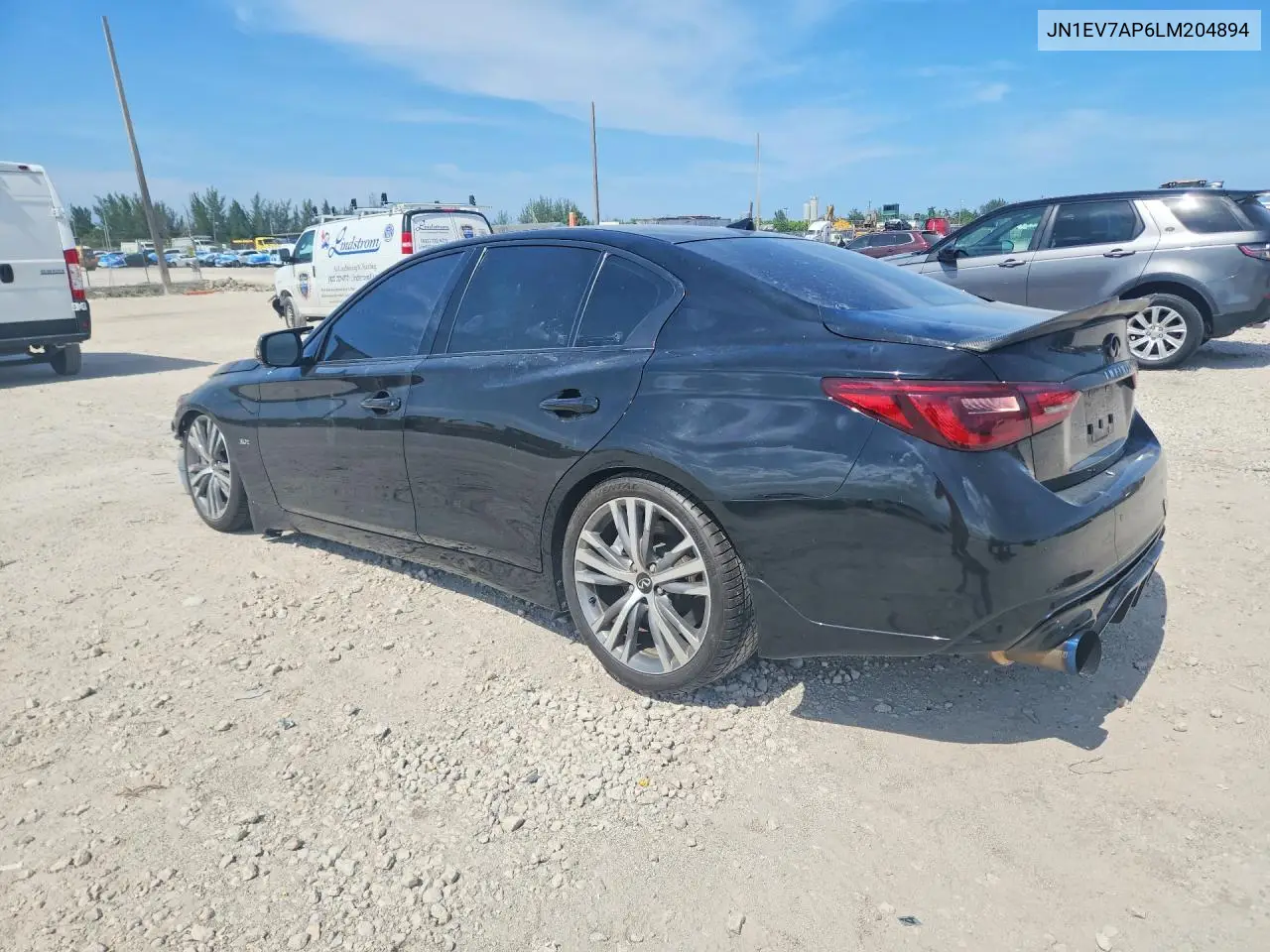 2020 Infiniti Q50 3.0T Sport VIN: JN1EV7AP6LM204894 Lot: 58975996