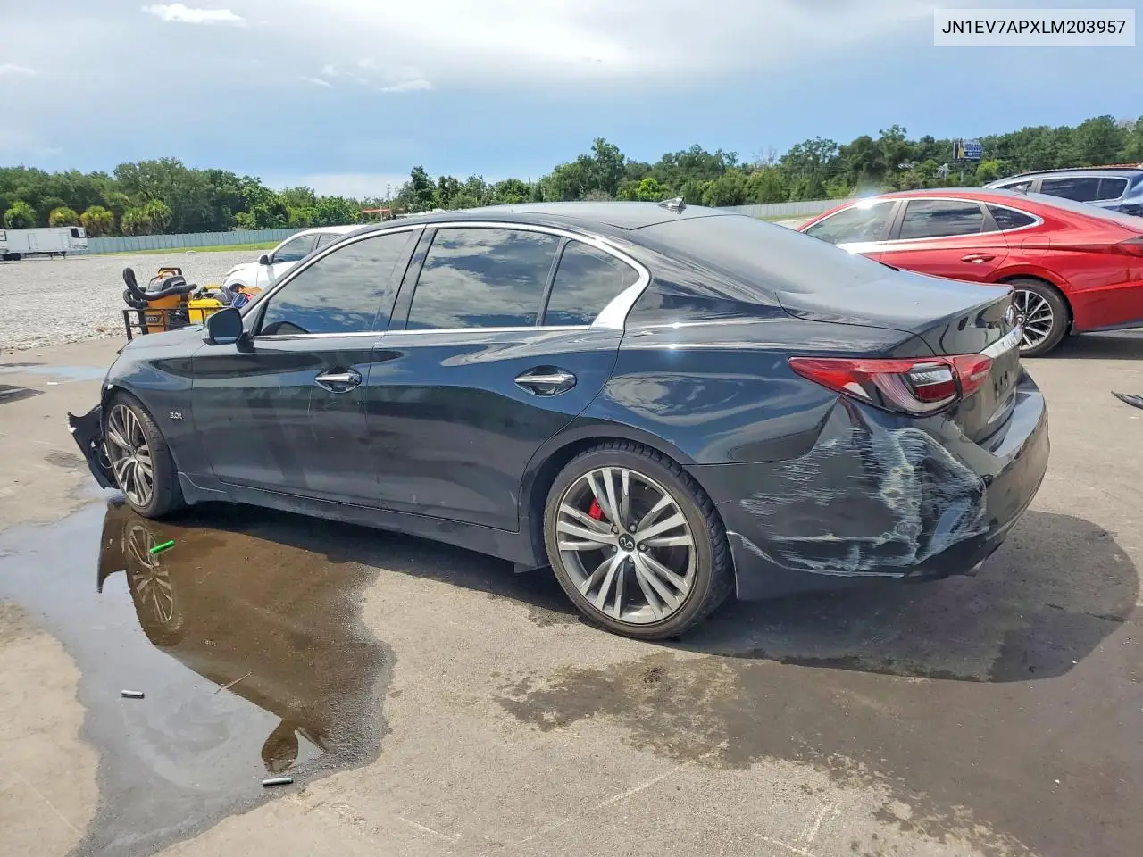 2020 Infiniti Q50 3.0T Sport VIN: JN1EV7APXLM203957 Lot: 59952396