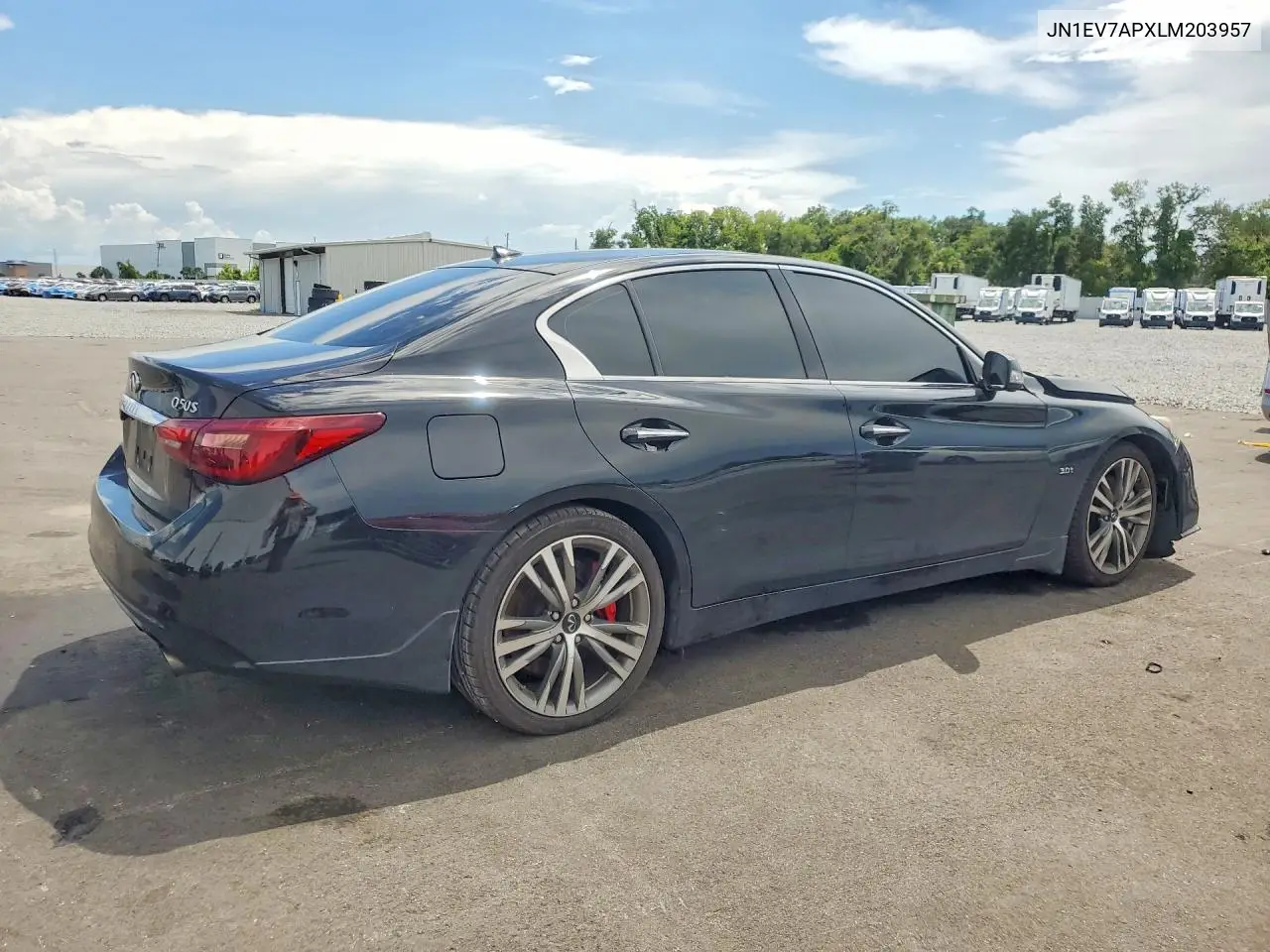 2020 Infiniti Q50 3.0T Sport VIN: JN1EV7APXLM203957 Lot: 59952396