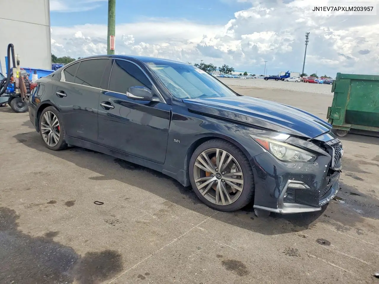 2020 Infiniti Q50 3.0T Sport VIN: JN1EV7APXLM203957 Lot: 59952396