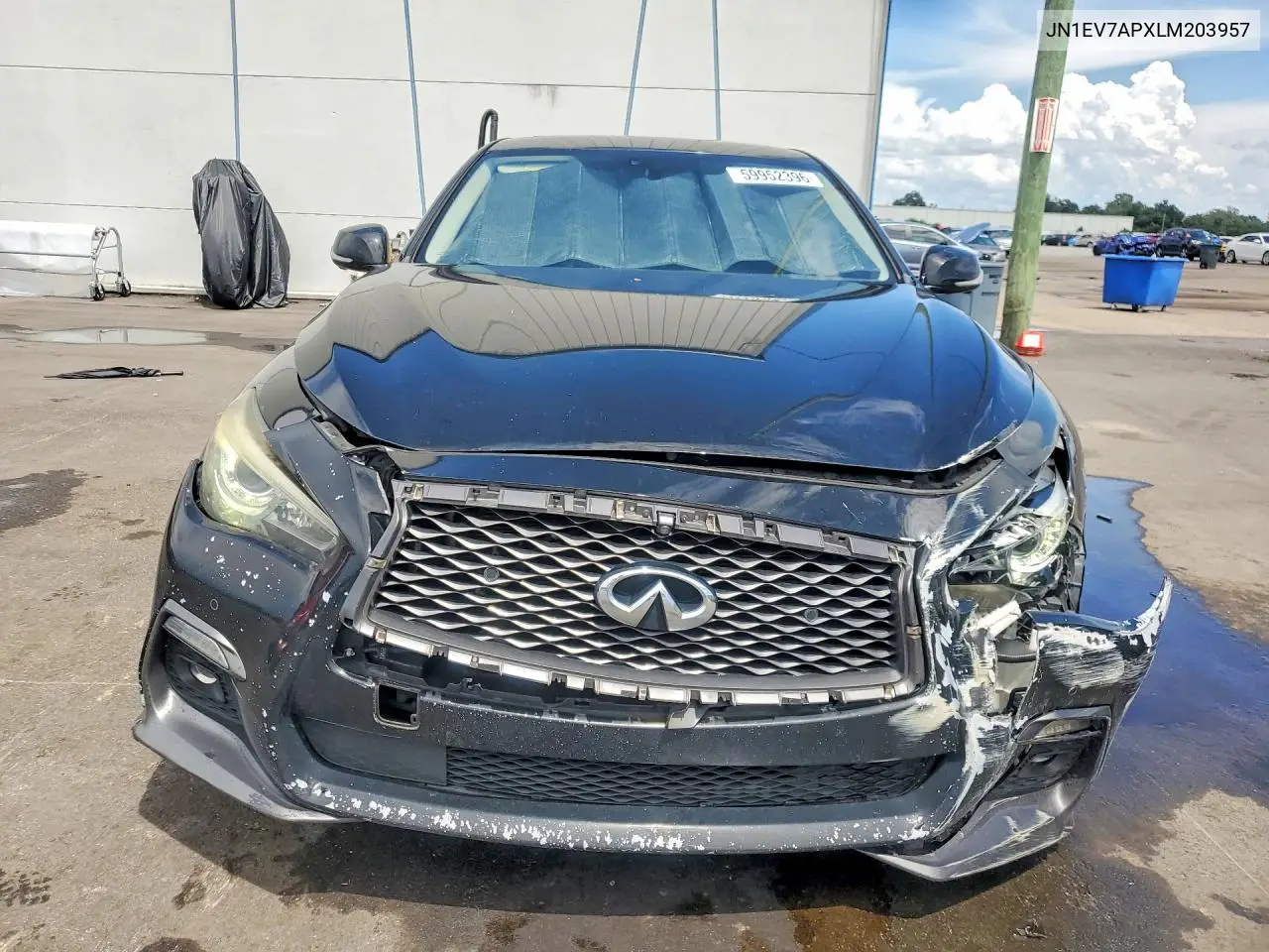 2020 Infiniti Q50 3.0T Sport VIN: JN1EV7APXLM203957 Lot: 59952396