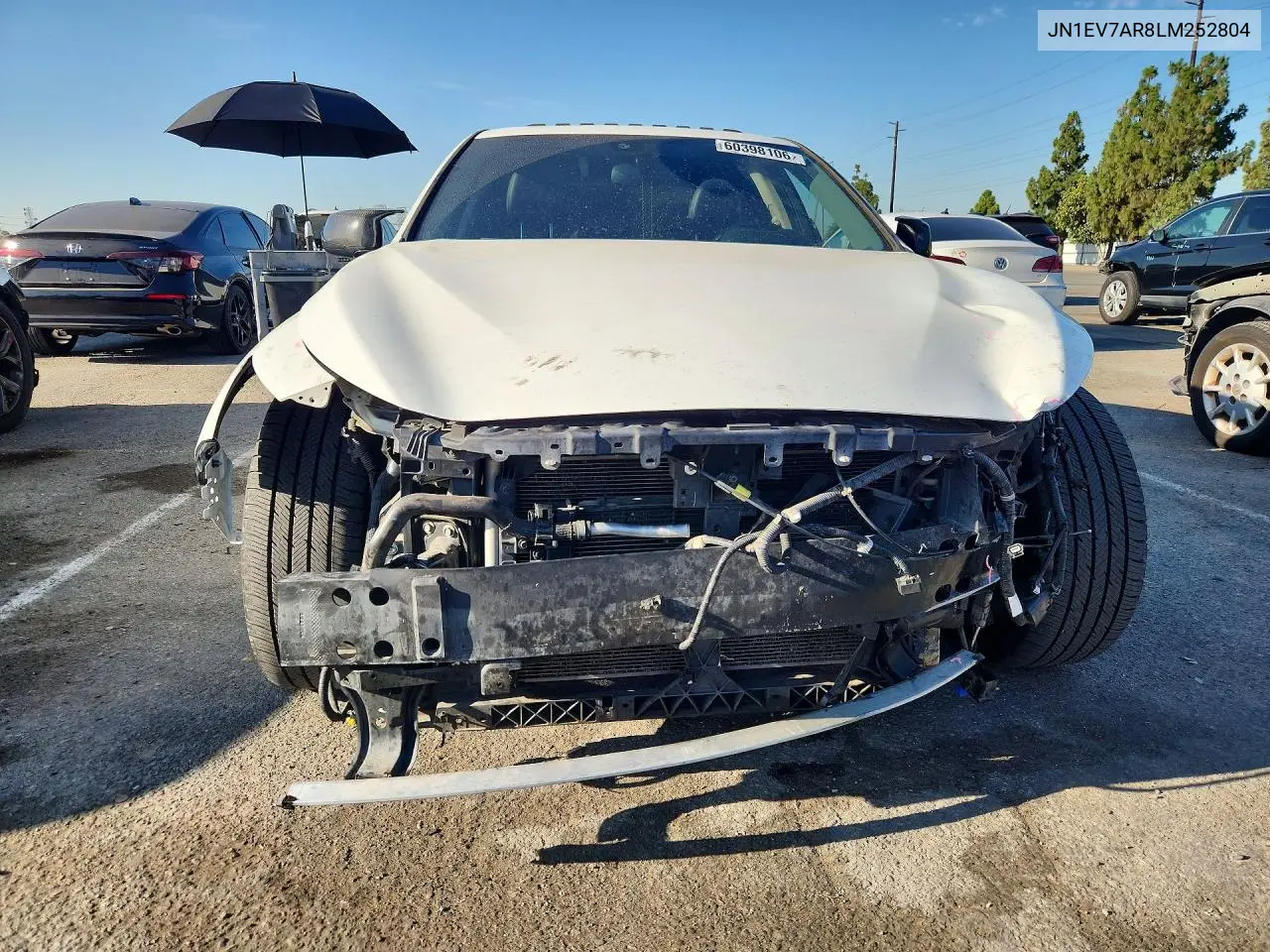 2020 Infiniti Q50 3.0T Luxe VIN: JN1EV7AR8LM252804 Lot: 60398106