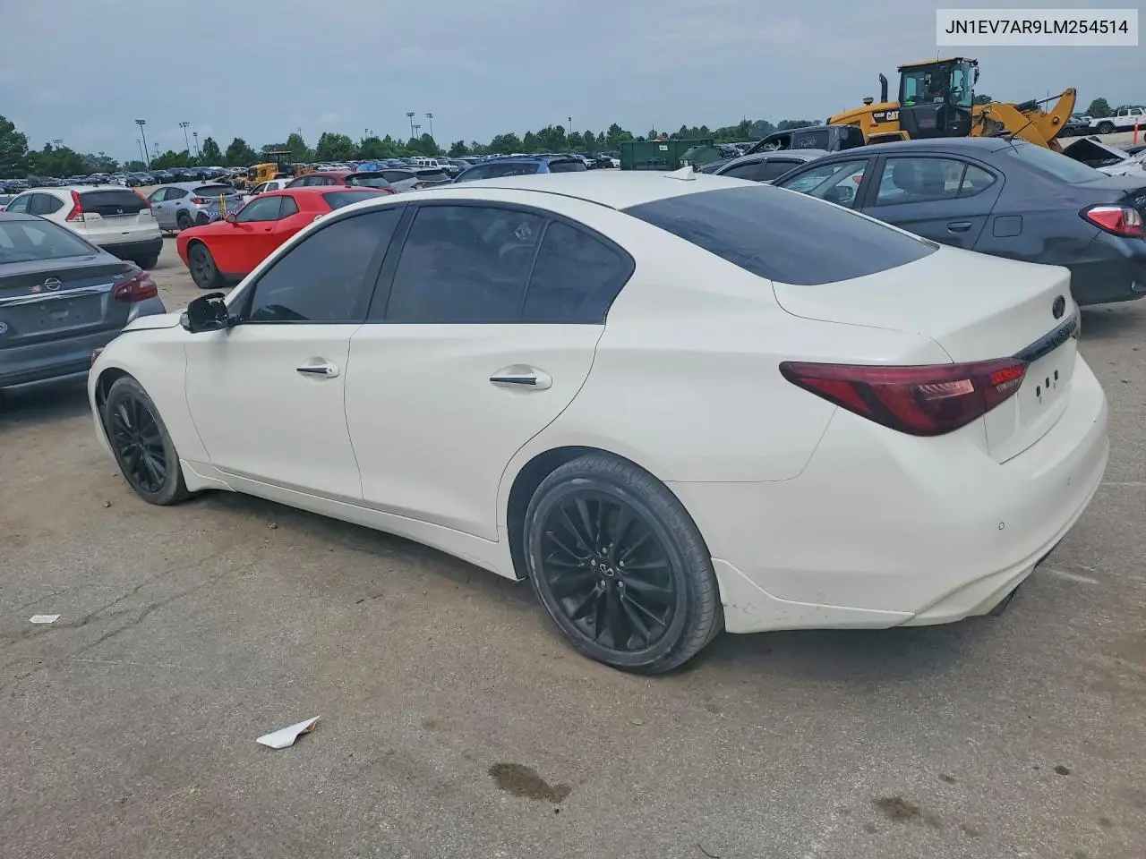 2020 Infiniti Q50 3.0T Luxe VIN: JN1EV7AR9LM254514 Lot: 60505286