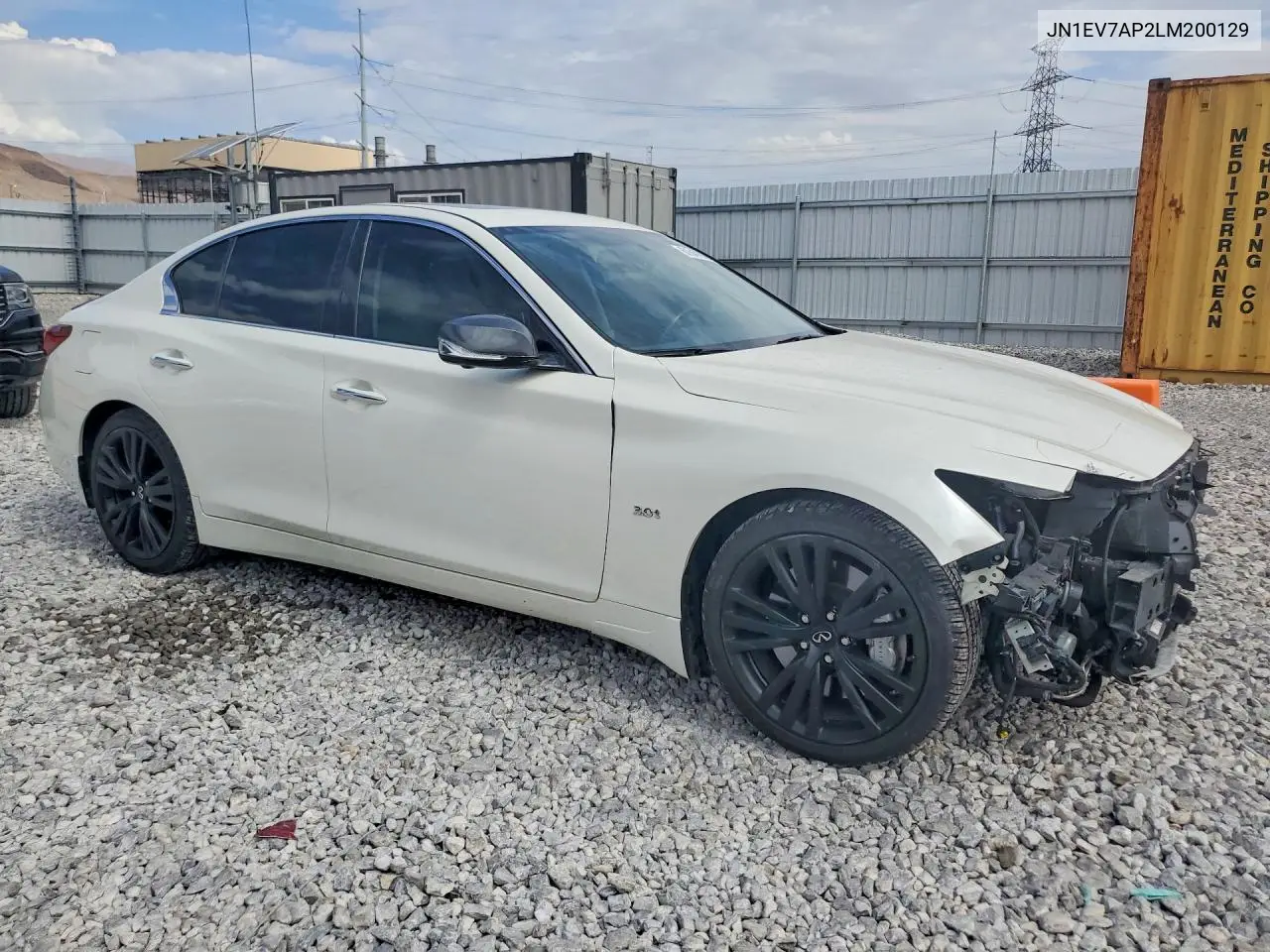 2020 Infiniti Q50 3.0T Sport VIN: JN1EV7AP2LM200129 Lot: 61547846