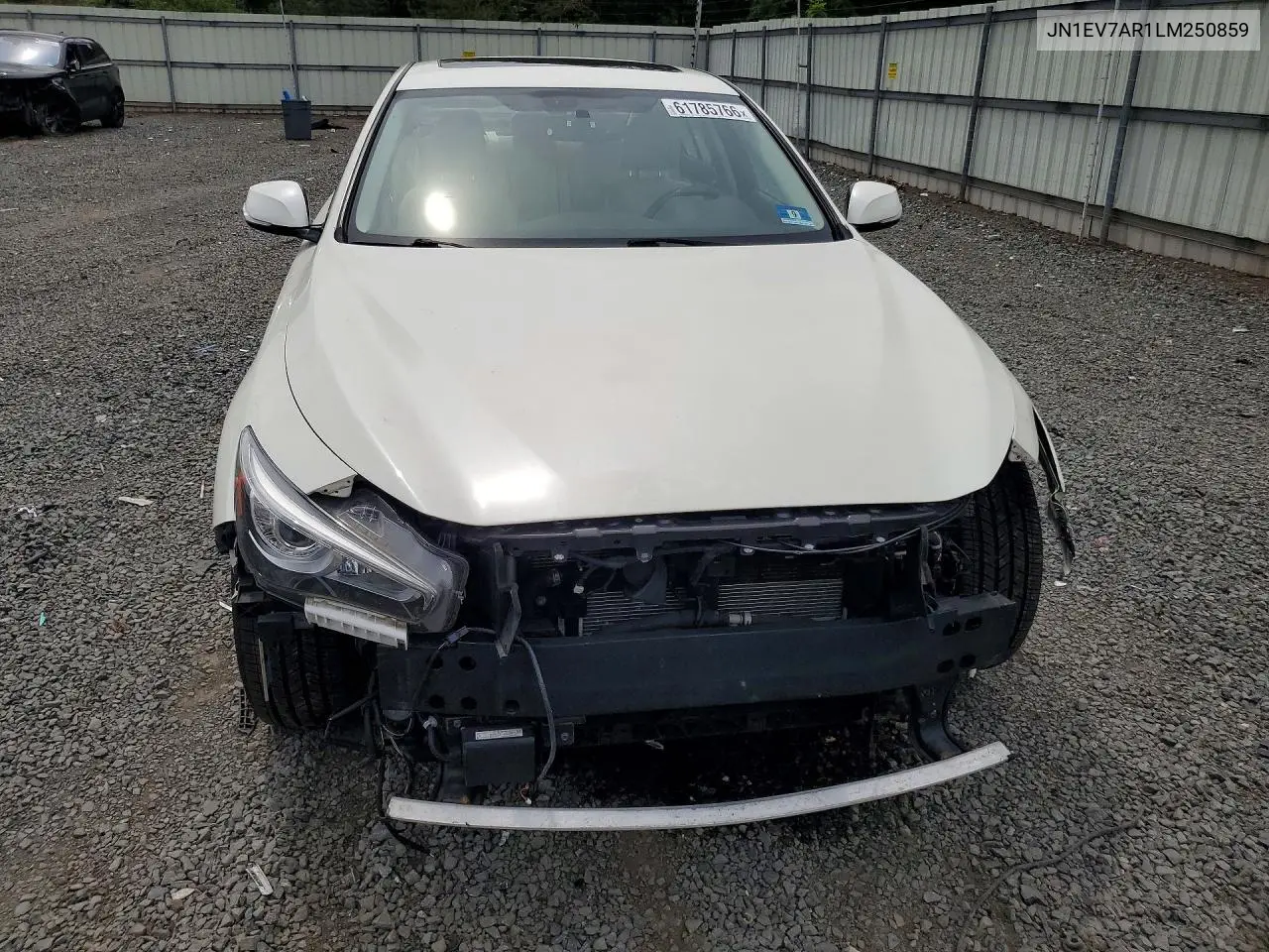 2020 Infiniti Q50 3.0T Luxe VIN: JN1EV7AR1LM250859 Lot: 61785766