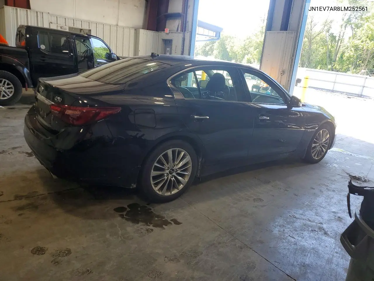 2020 Infiniti Q50 3.0T Luxe VIN: JN1EV7AR8LM252561 Lot: 62155686