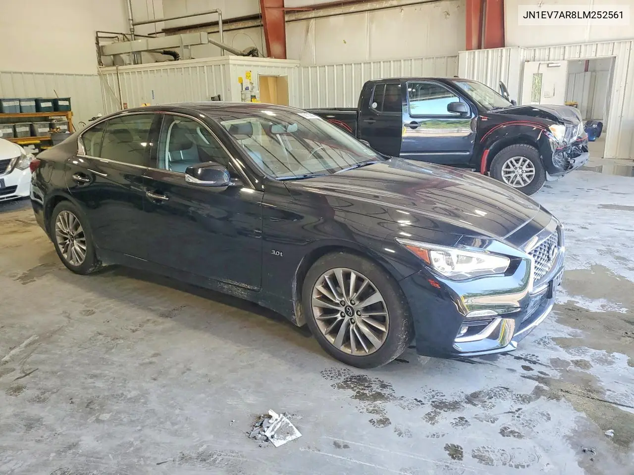2020 Infiniti Q50 3.0T Luxe VIN: JN1EV7AR8LM252561 Lot: 62155686