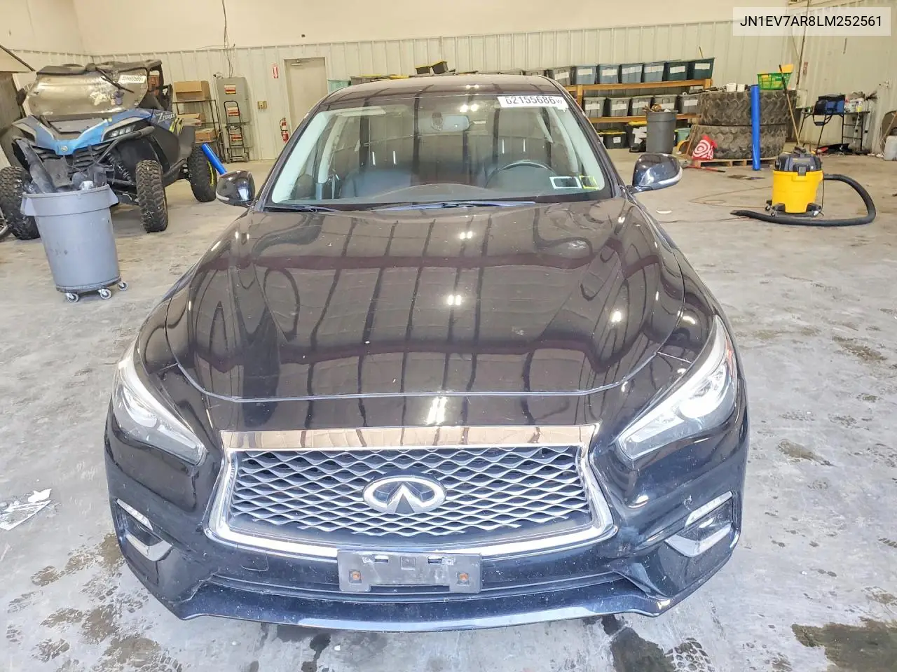 2020 Infiniti Q50 3.0T Luxe VIN: JN1EV7AR8LM252561 Lot: 62155686