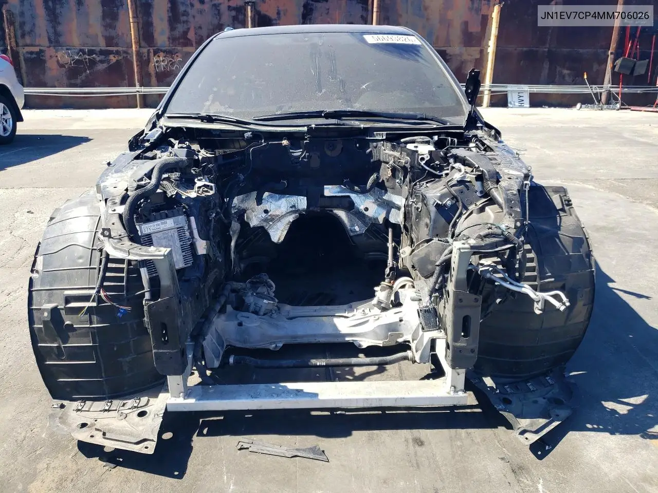 2021 Infiniti Q50 Sensory VIN: JN1EV7CP4MM706026 Lot: 56693826