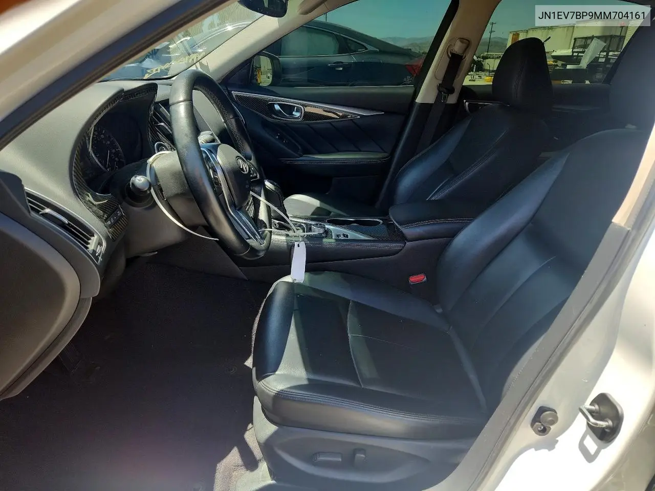 2021 Infiniti Q50 Luxe VIN: JN1EV7BP9MM704161 Lot: 56981126