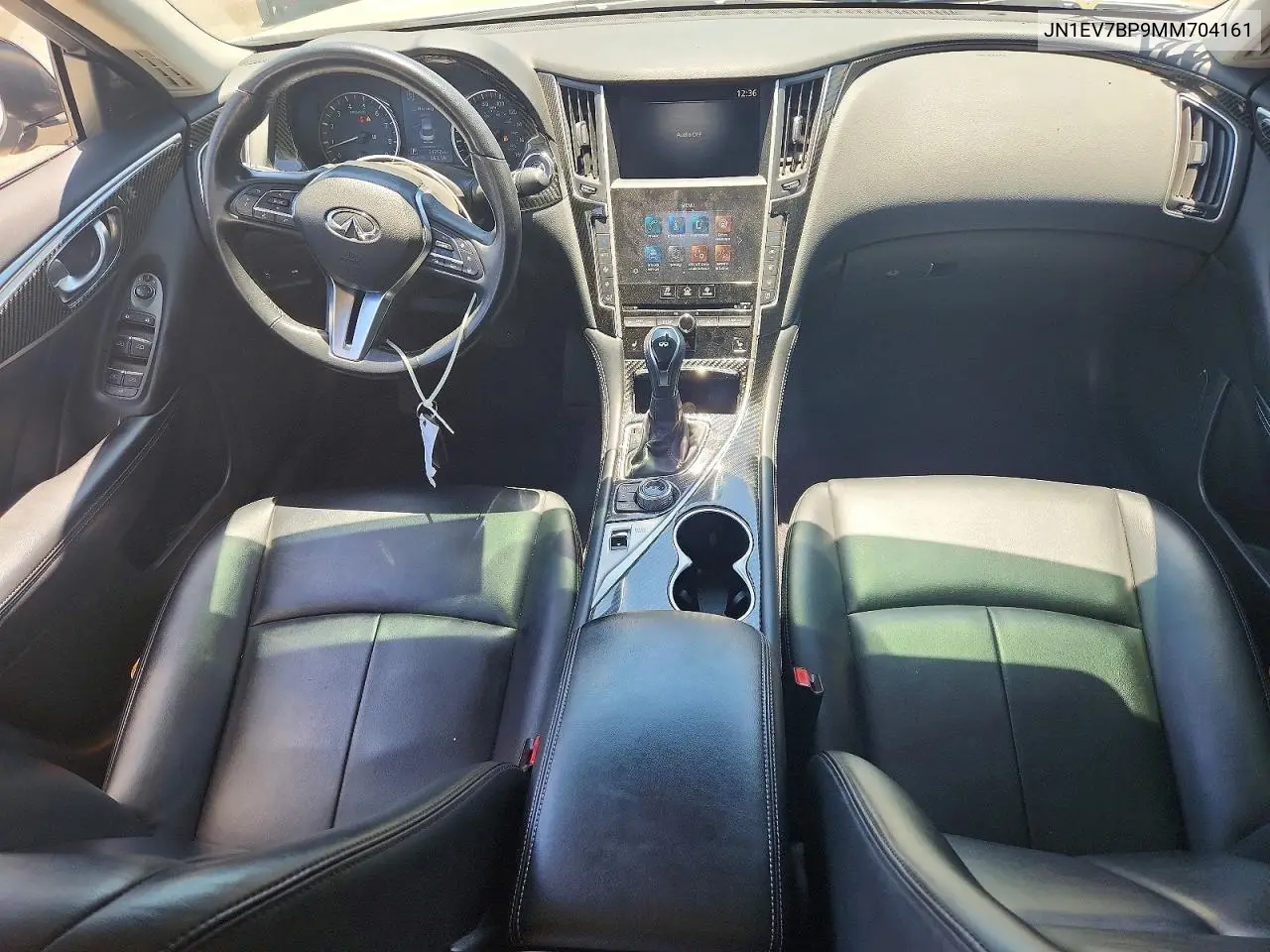2021 Infiniti Q50 Luxe VIN: JN1EV7BP9MM704161 Lot: 56981126