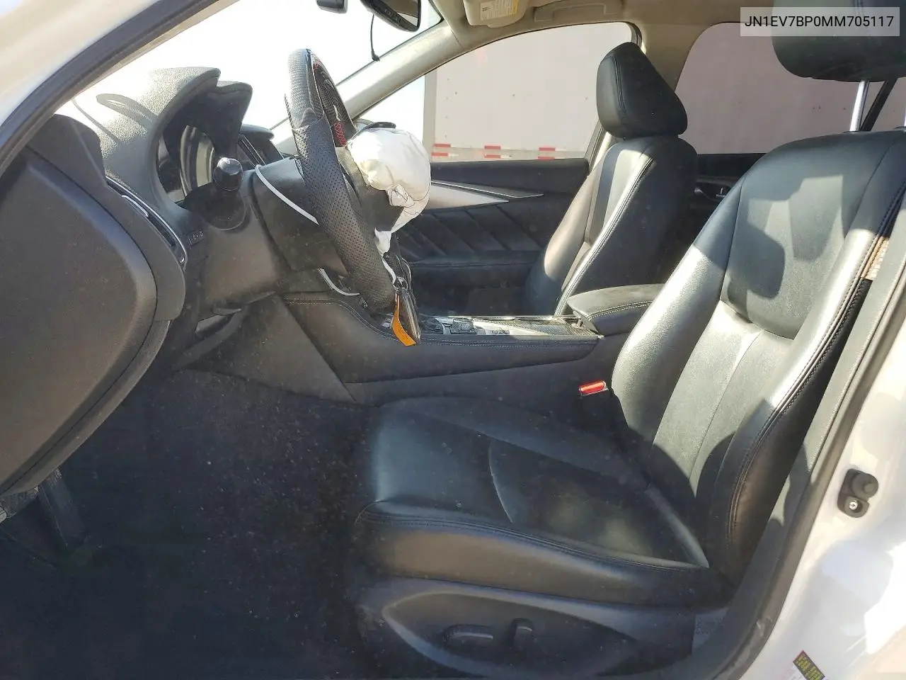 2021 Infiniti Q50 Luxe VIN: JN1EV7BP0MM705117 Lot: 60998676
