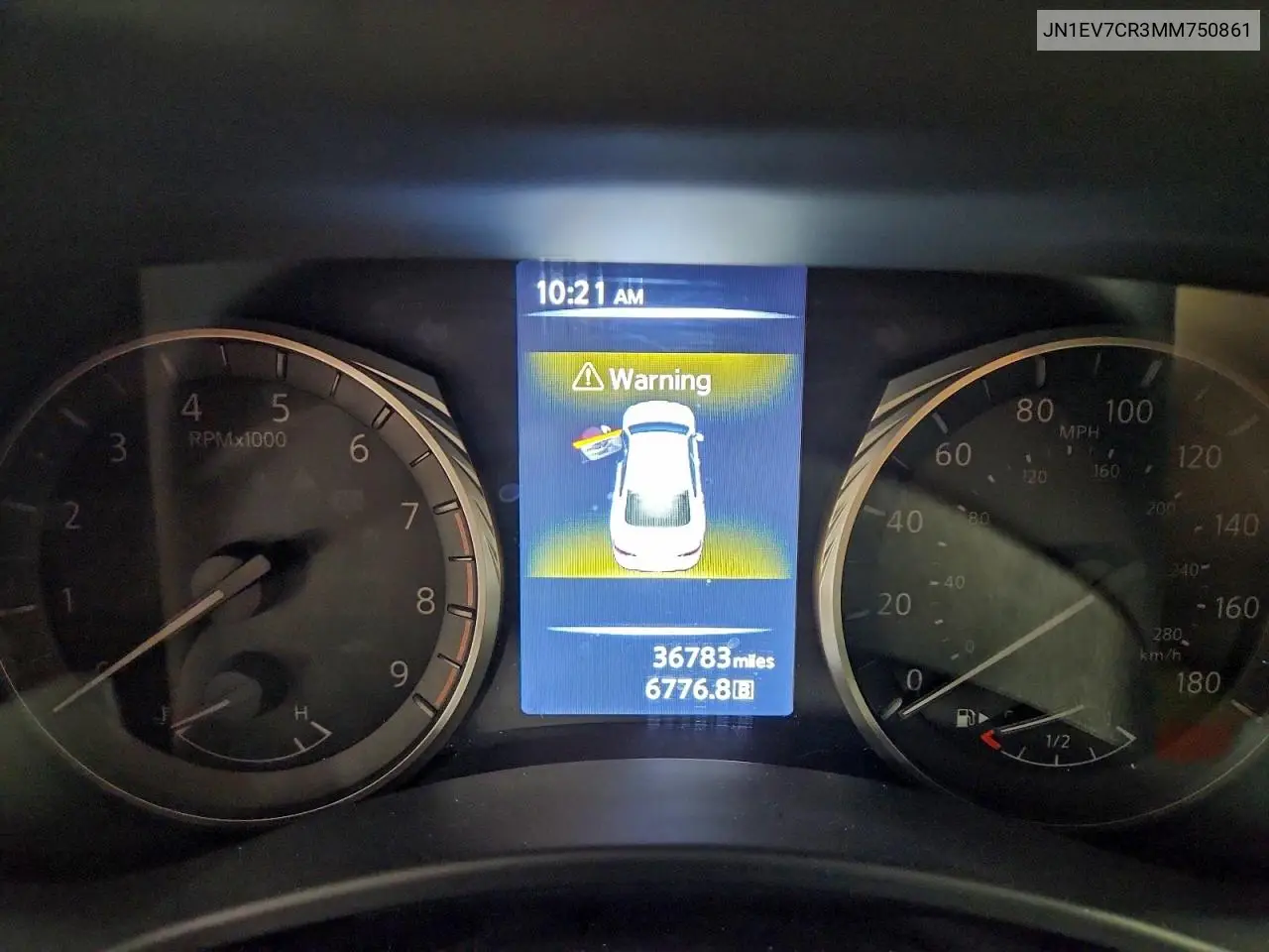 JN1EV7CR3MM750861 2021 Infiniti Q50 Sensory