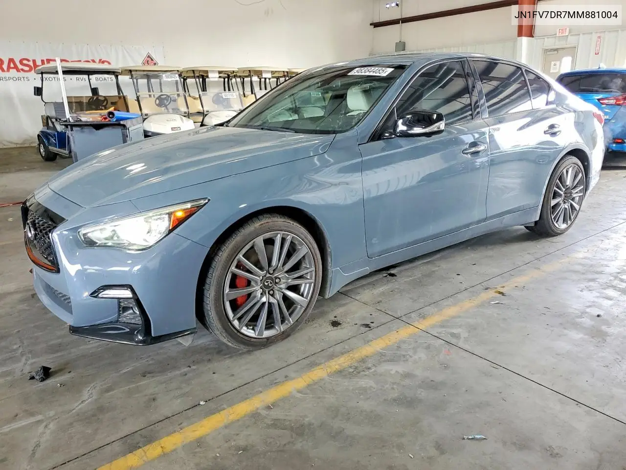 2021 Infiniti Q50 Red Sport 400