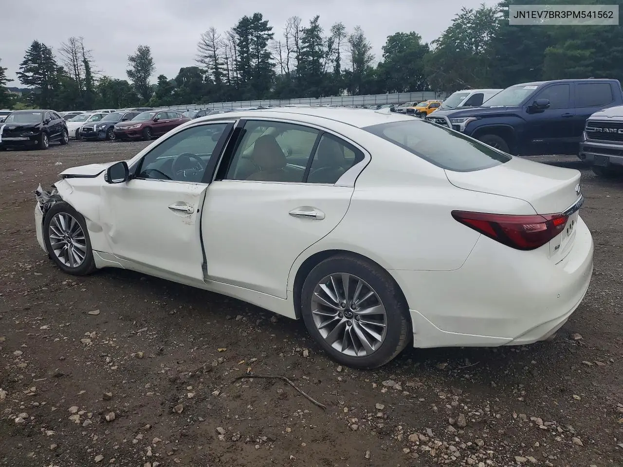 2023 Infiniti Q50 Luxe VIN: JN1EV7BR3PM541562 Lot: 59706076