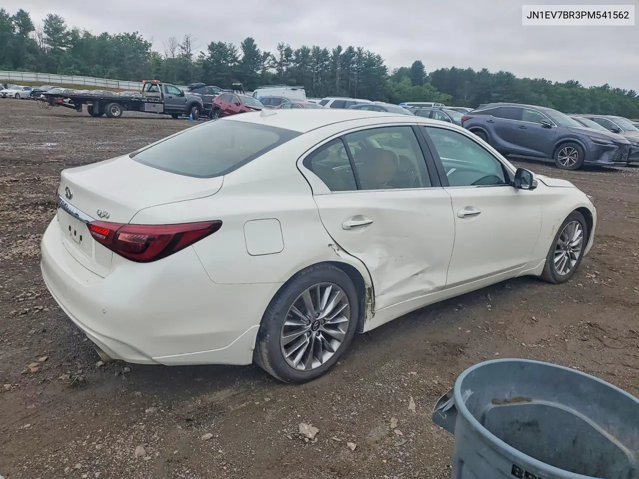 2023 Infiniti Q50 Luxe VIN: JN1EV7BR3PM541562 Lot: 59706076