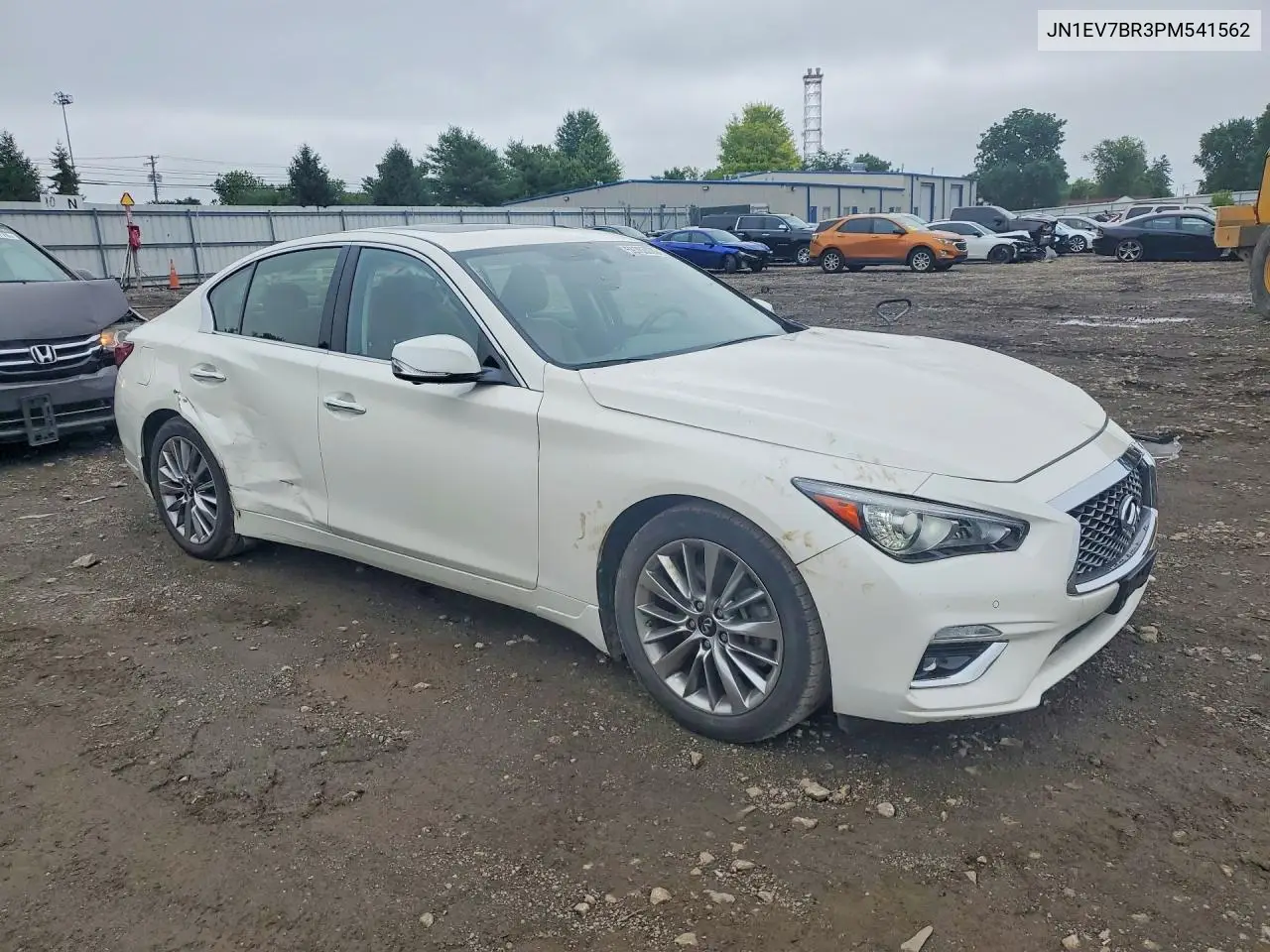 2023 Infiniti Q50 Luxe VIN: JN1EV7BR3PM541562 Lot: 59706076