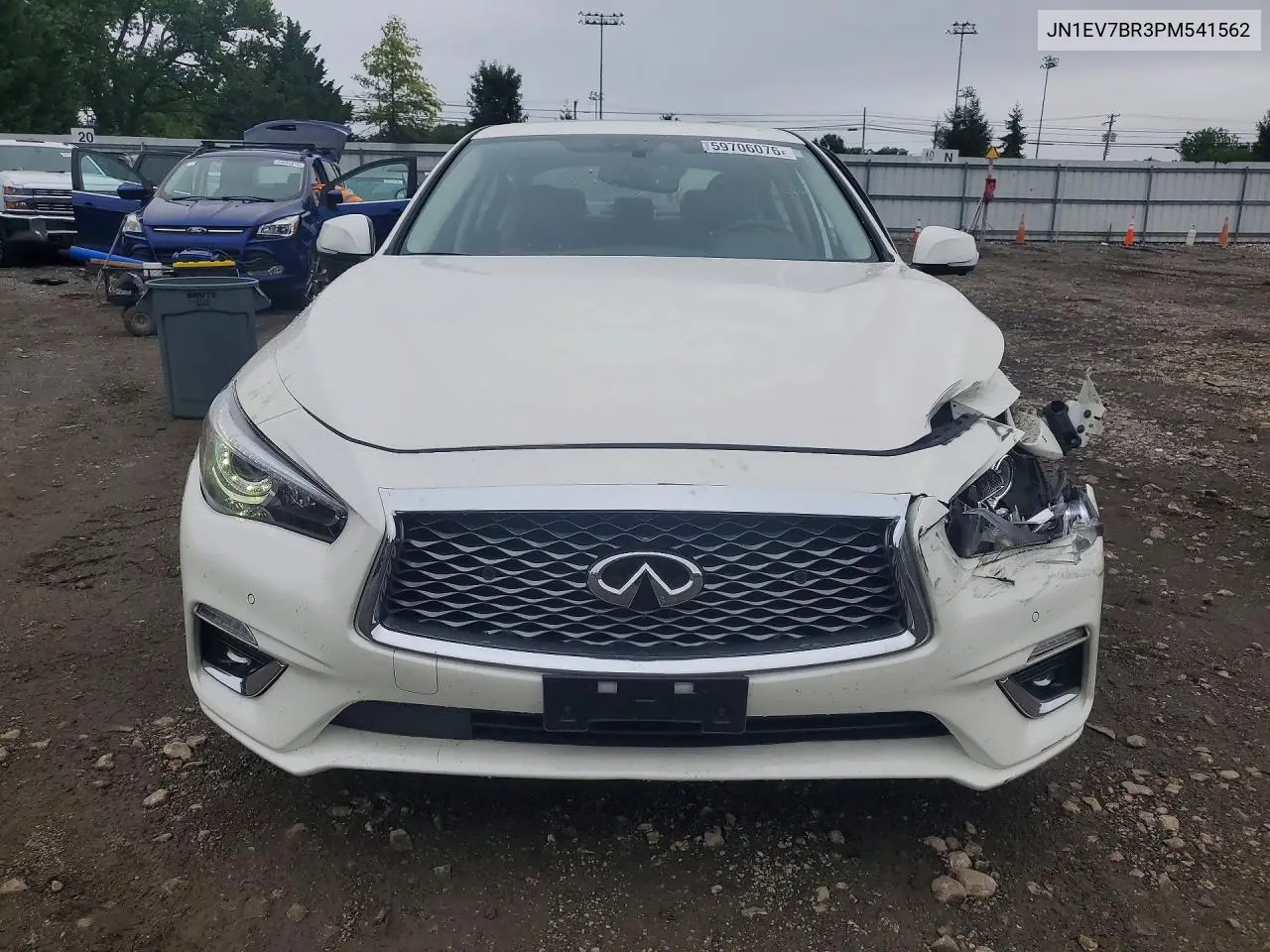 2023 Infiniti Q50 Luxe VIN: JN1EV7BR3PM541562 Lot: 59706076