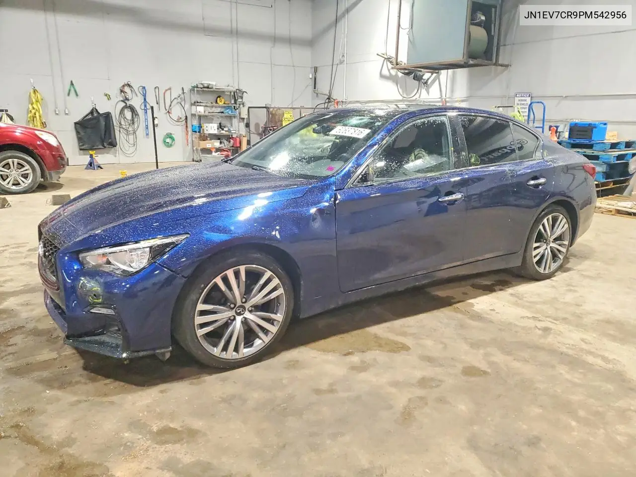2023 Infiniti Q50 Sensory VIN: JN1EV7CR9PM542956 Lot: 60637816