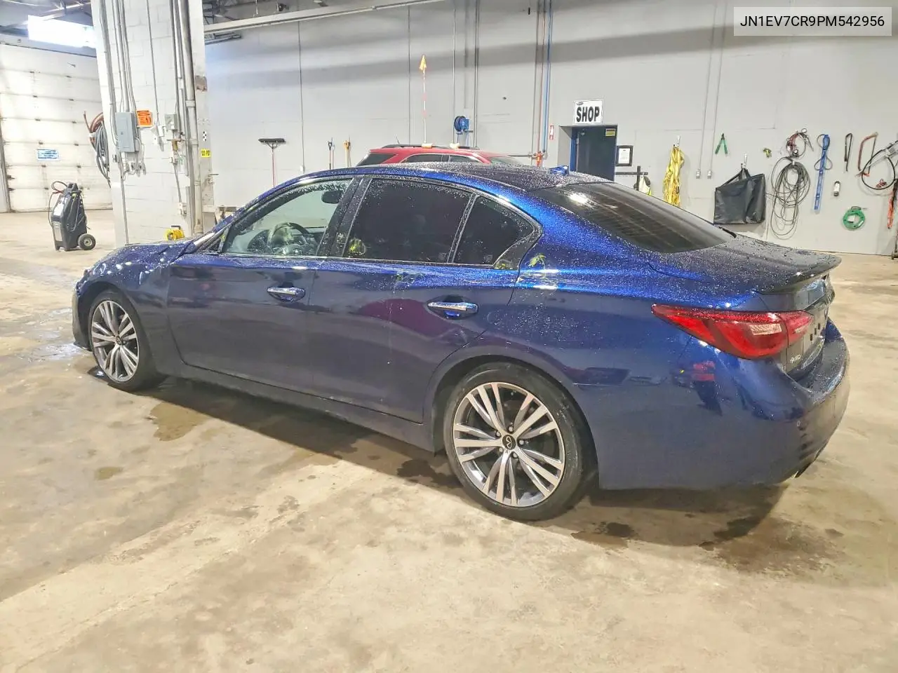 2023 Infiniti Q50 Sensory VIN: JN1EV7CR9PM542956 Lot: 60637816