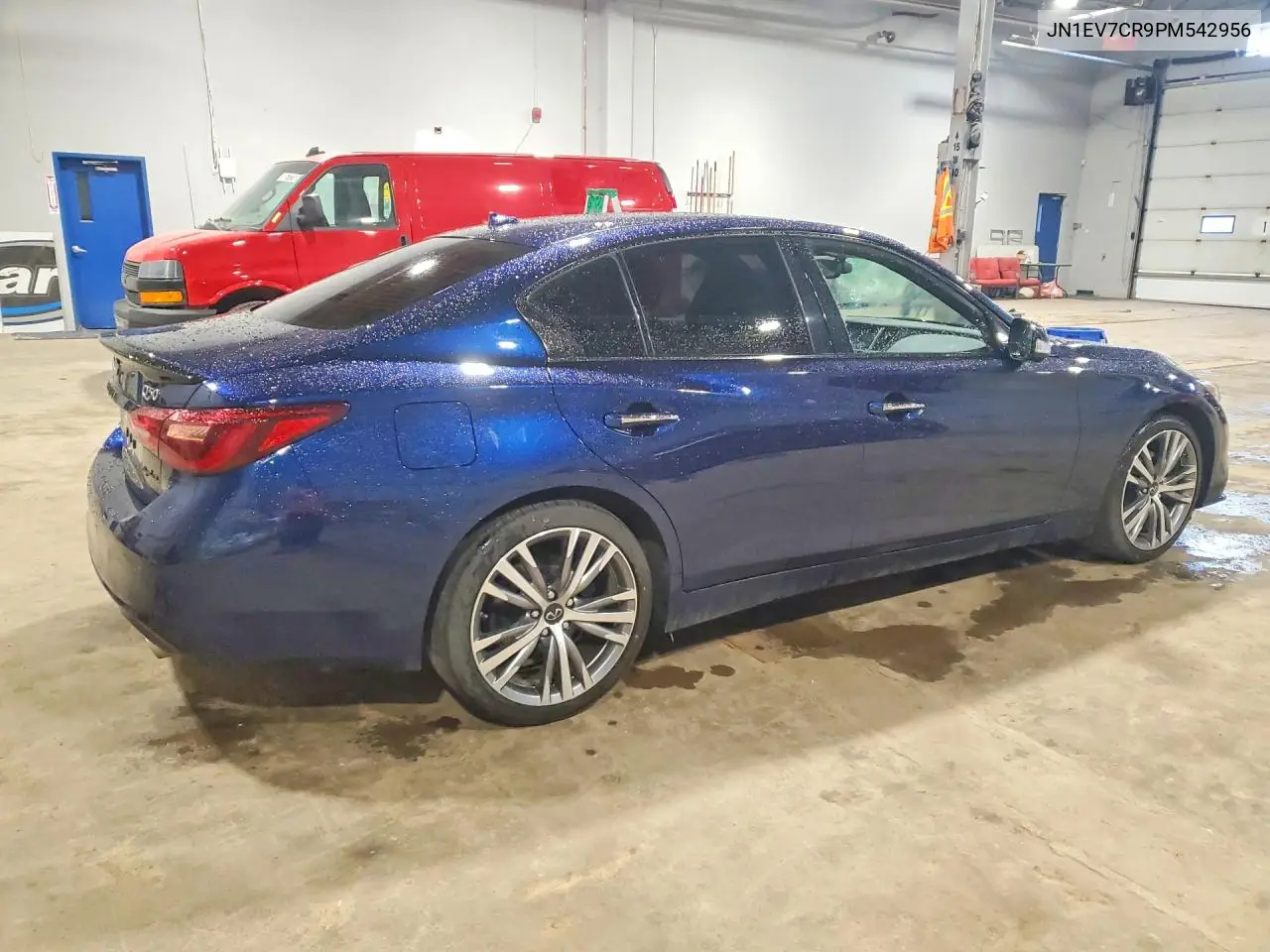 2023 Infiniti Q50 Sensory VIN: JN1EV7CR9PM542956 Lot: 60637816