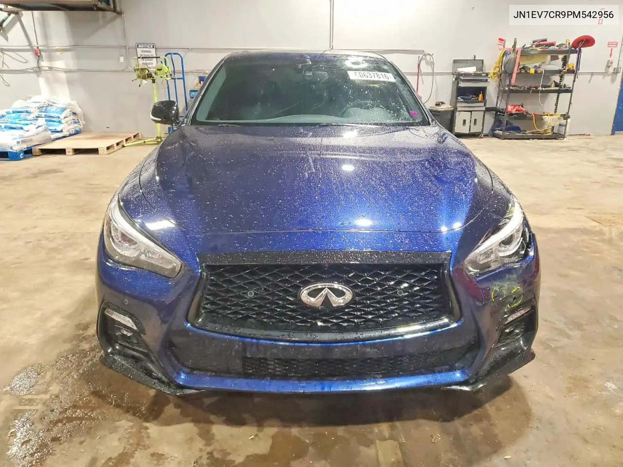 2023 Infiniti Q50 Sensory VIN: JN1EV7CR9PM542956 Lot: 60637816