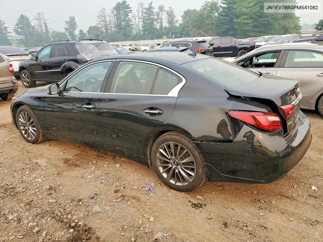 2023 Infiniti Q50 Luxe VIN: JN1EV7BR0PM541082 Lot: 61029936