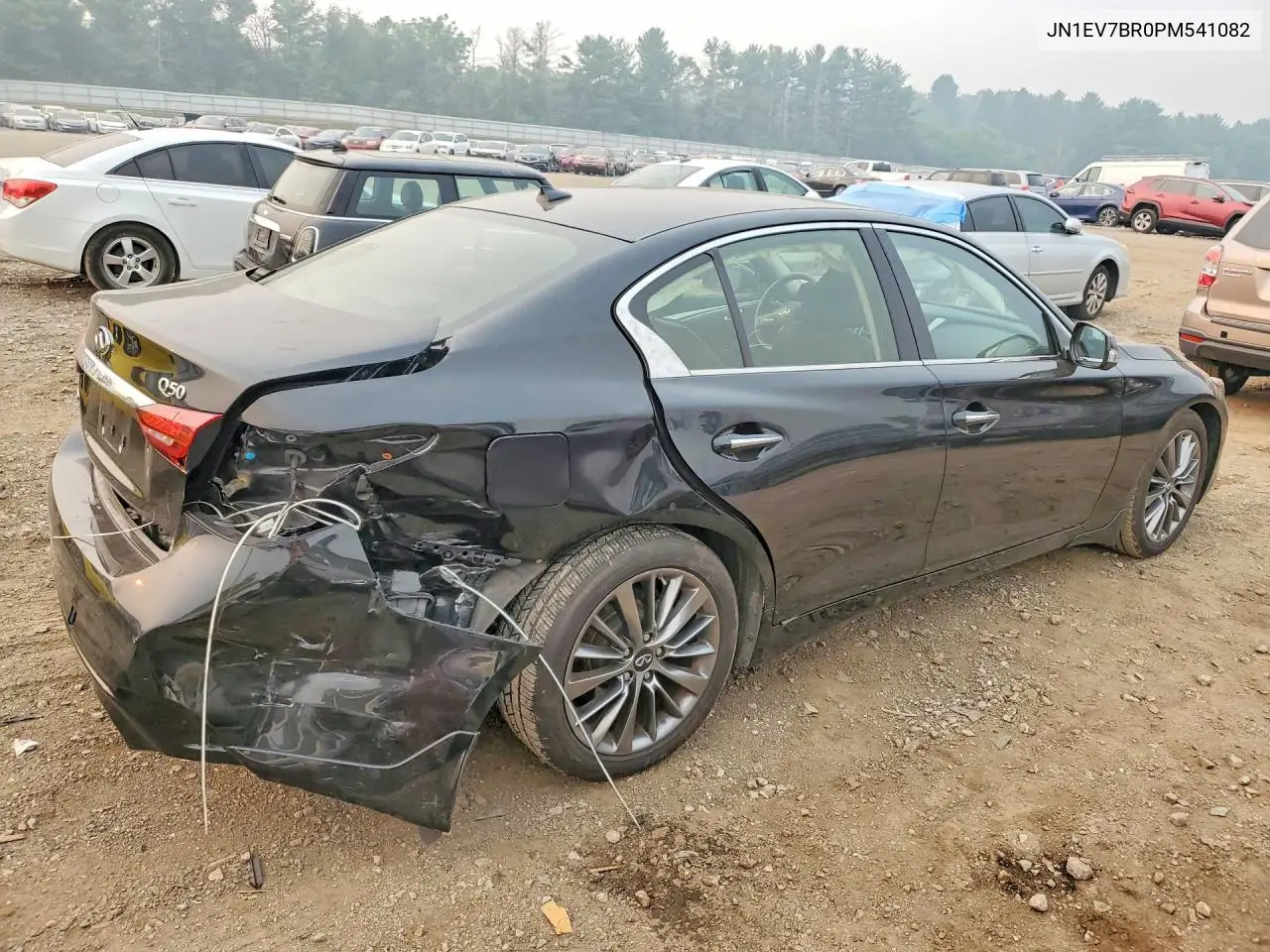 2023 Infiniti Q50 Luxe VIN: JN1EV7BR0PM541082 Lot: 61029936