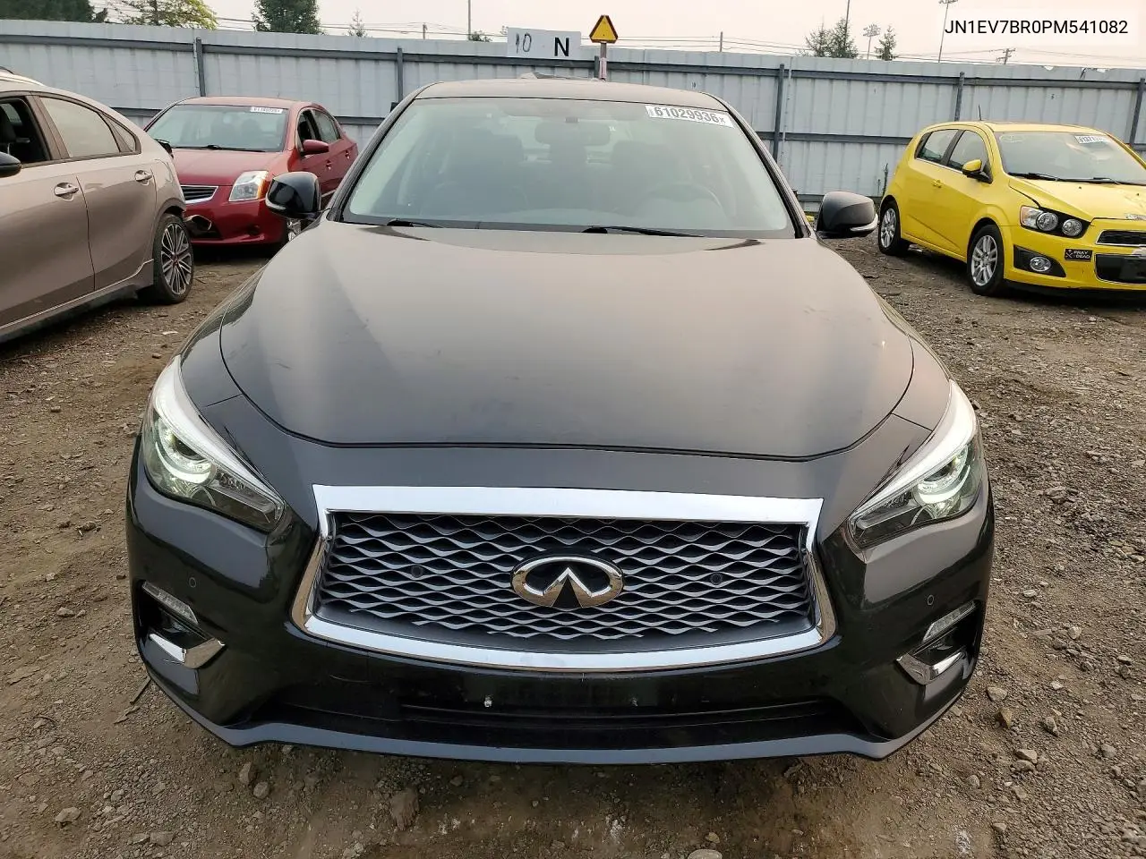 2023 Infiniti Q50 Luxe VIN: JN1EV7BR0PM541082 Lot: 61029936