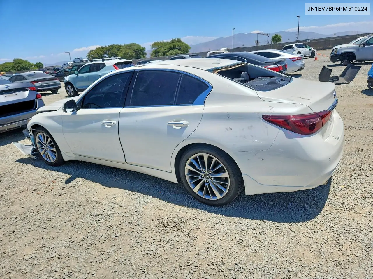 2023 Infiniti Q50 Luxe VIN: JN1EV7BP6PM510224 Lot: 61117536