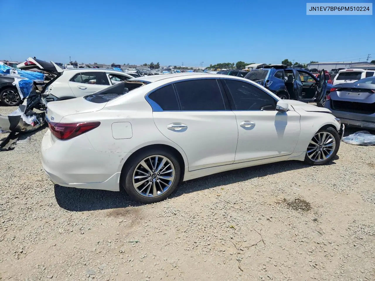 2023 Infiniti Q50 Luxe VIN: JN1EV7BP6PM510224 Lot: 61117536