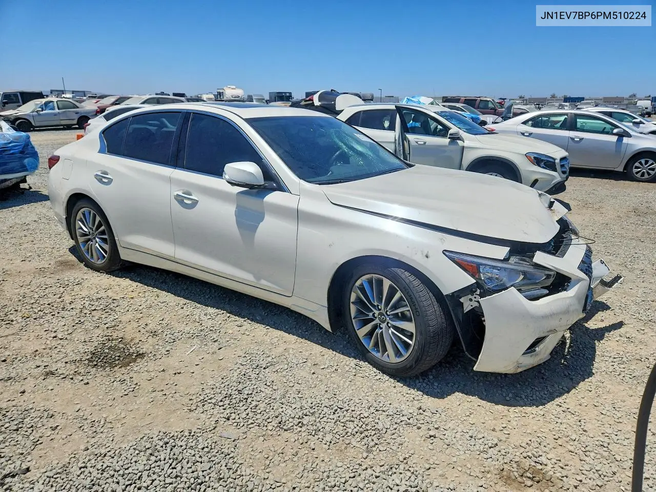 2023 Infiniti Q50 Luxe VIN: JN1EV7BP6PM510224 Lot: 61117536