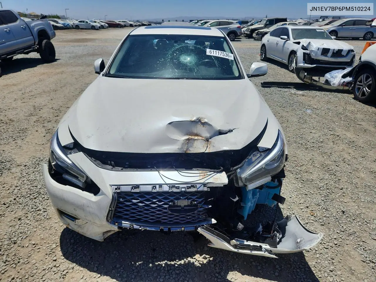 2023 Infiniti Q50 Luxe VIN: JN1EV7BP6PM510224 Lot: 61117536