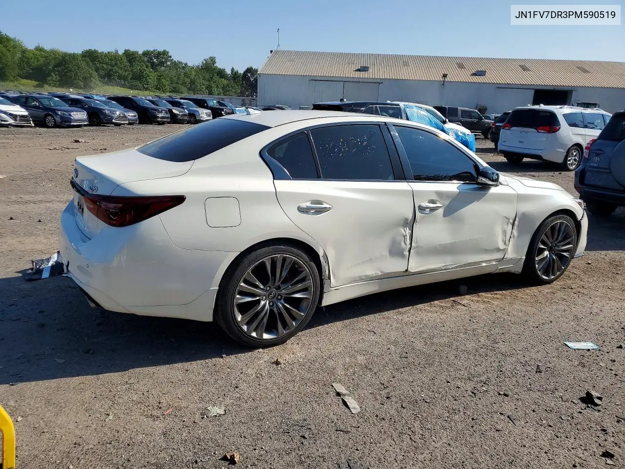 2023 Infiniti Q50 VIN: JN1FV7DR3PM590519 Lot: 61323996