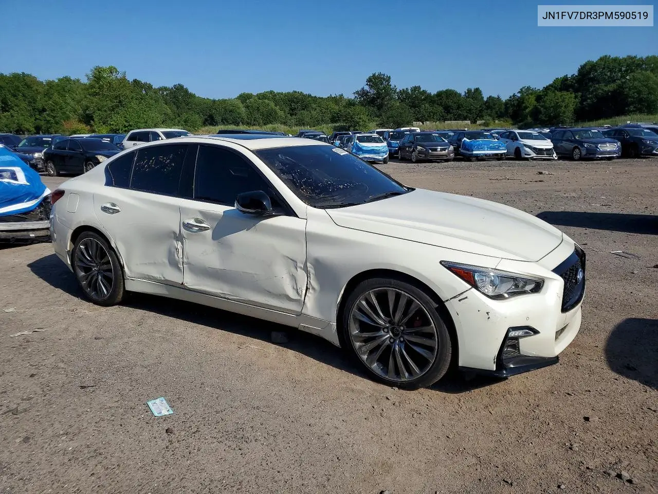 2023 Infiniti Q50 VIN: JN1FV7DR3PM590519 Lot: 61323996
