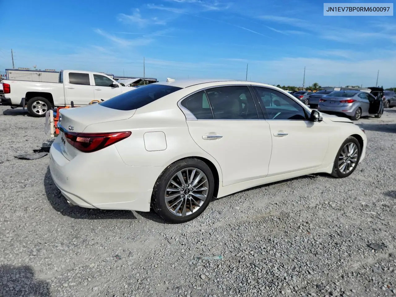2024 Infiniti Q50 Luxe VIN: JN1EV7BP0RM600097 Lot: 57727696