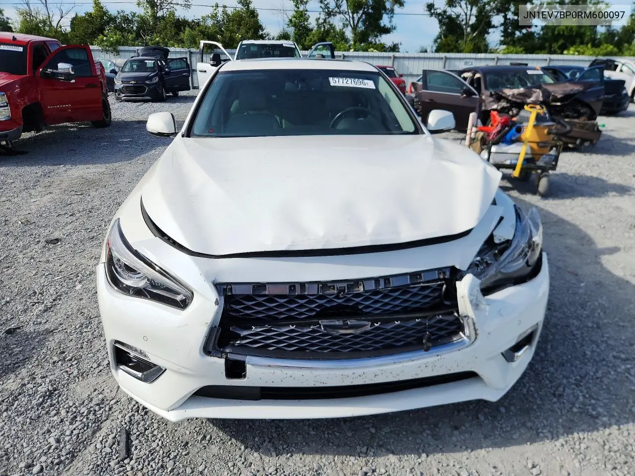 2024 Infiniti Q50 Luxe VIN: JN1EV7BP0RM600097 Lot: 57727696
