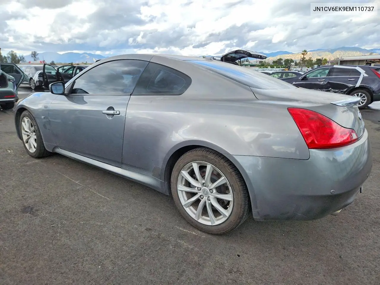 2014 Infiniti Q60 Coupe Journey VIN: JN1CV6EK9EM110737 Lot: 49968486