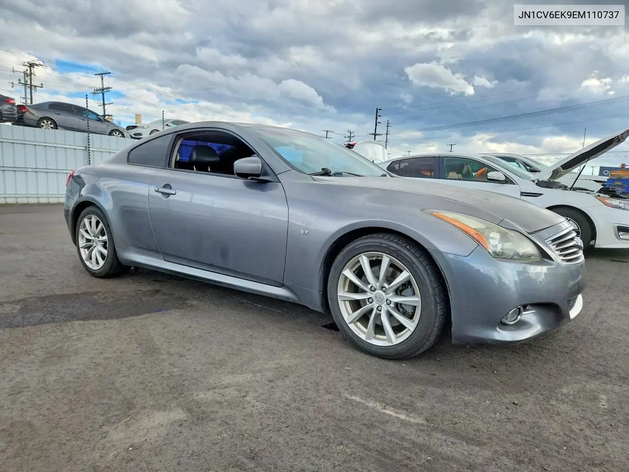 2014 Infiniti Q60 Coupe Journey VIN: JN1CV6EK9EM110737 Lot: 49968486