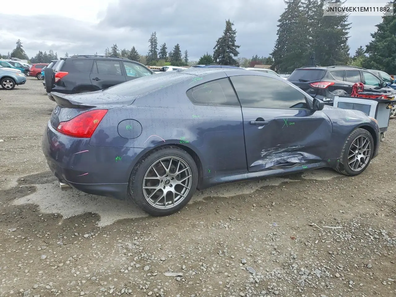 2014 Infiniti Q60 Coupe Journey VIN: JN1CV6EK1EM111882 Lot: 51115446