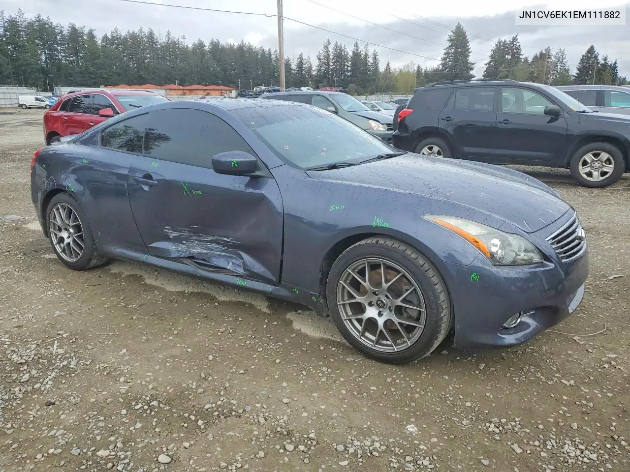 2014 Infiniti Q60 Coupe Journey VIN: JN1CV6EK1EM111882 Lot: 51115446