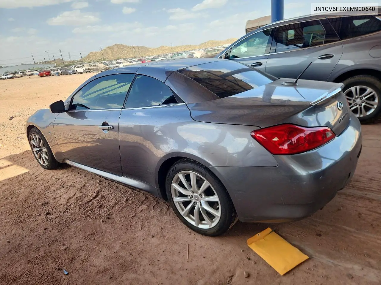 2014 Infiniti Q60 Convertible Base VIN: JN1CV6FEXEM900640 Lot: 53627516
