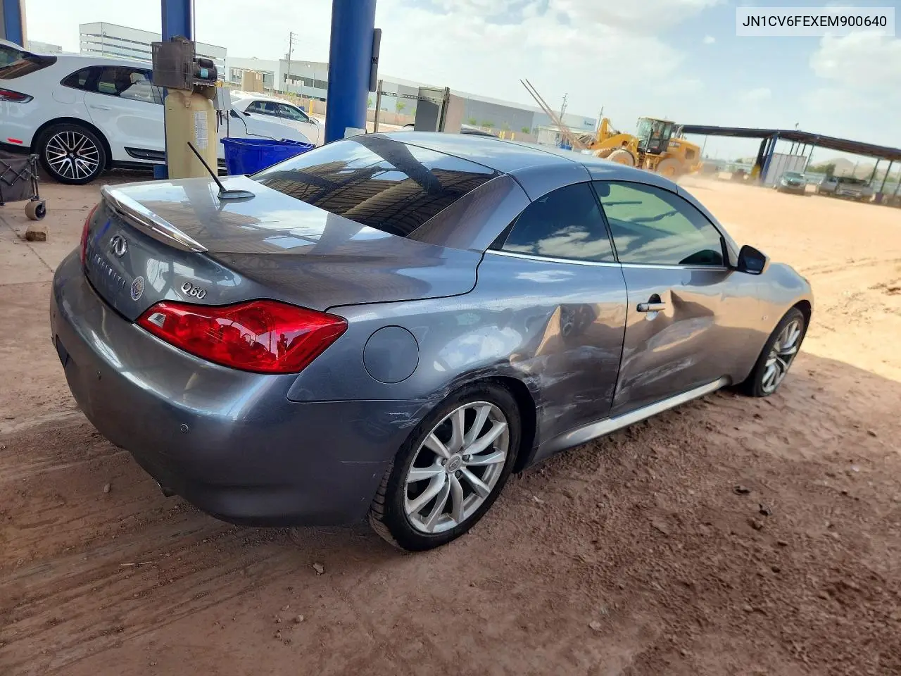 2014 Infiniti Q60 Convertible Base VIN: JN1CV6FEXEM900640 Lot: 53627516
