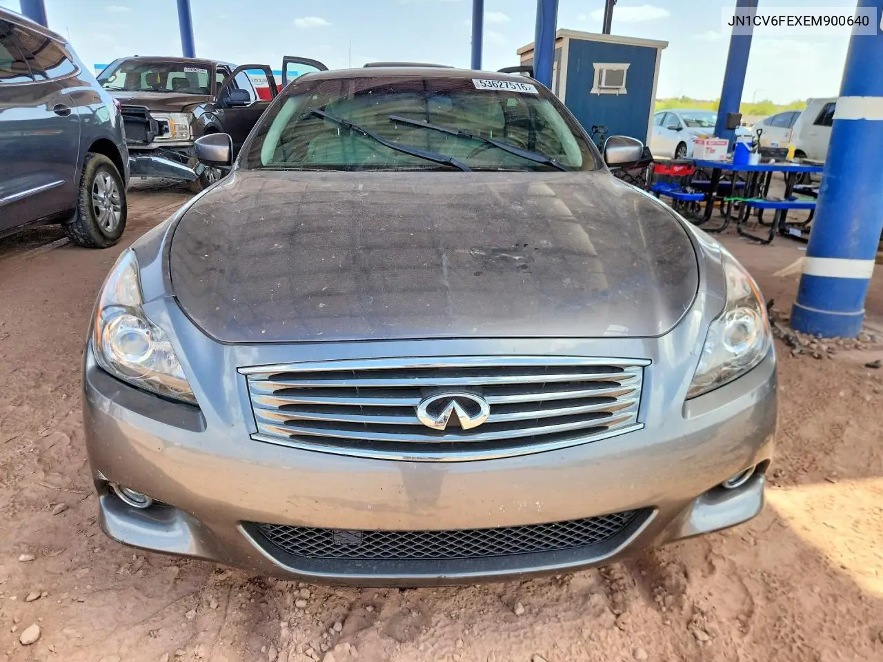 2014 Infiniti Q60 Convertible Base VIN: JN1CV6FEXEM900640 Lot: 53627516