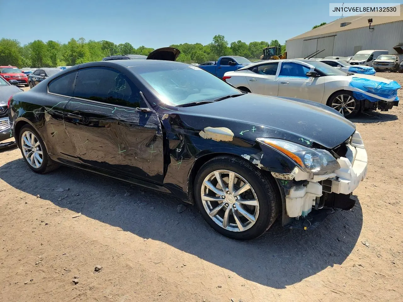 2014 Infiniti Q60 Coupe Base VIN: JN1CV6EL8EM132530 Lot: 54056646