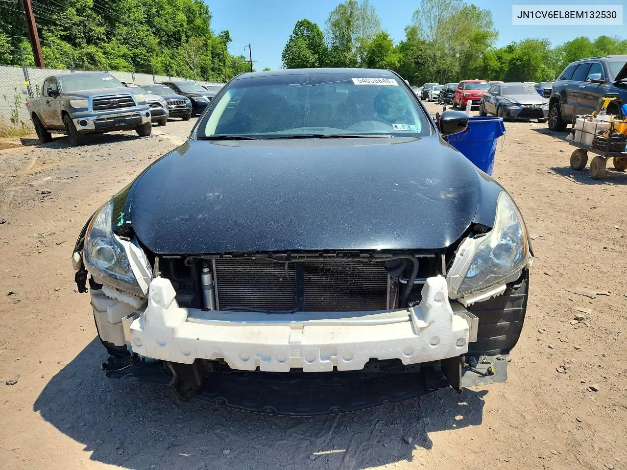2014 Infiniti Q60 Coupe Base VIN: JN1CV6EL8EM132530 Lot: 54056646
