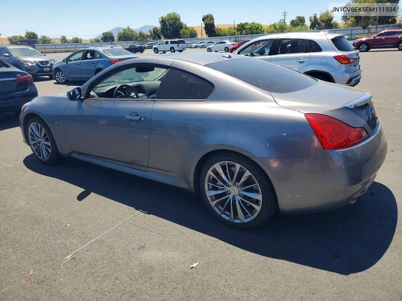 2014 Infiniti Q60 Coupe Sport VIN: JN1CV6EK5EM111934 Lot: 56711186