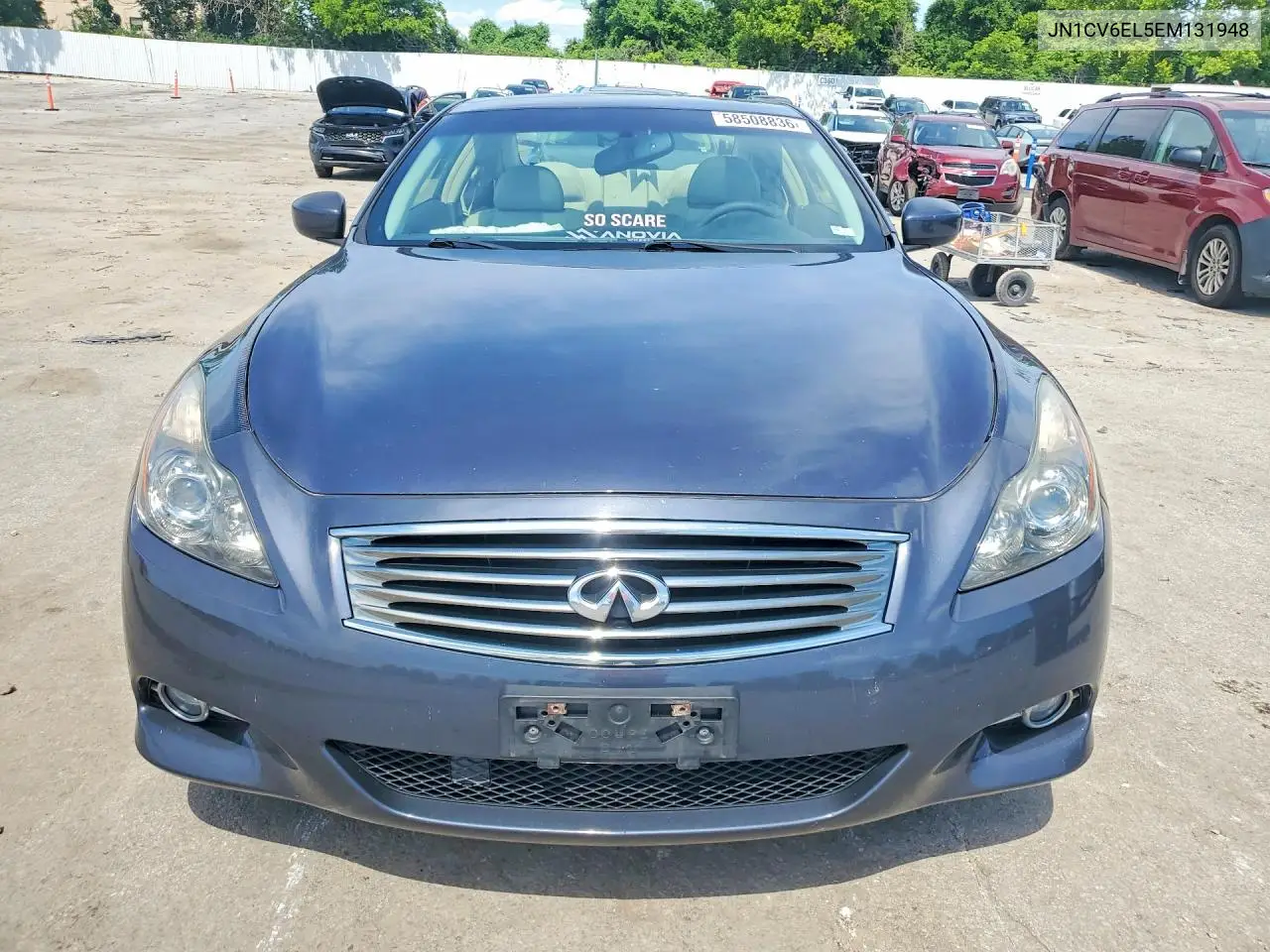 2014 Infiniti Q60 Coupe Base VIN: JN1CV6EL5EM131948 Lot: 58508836