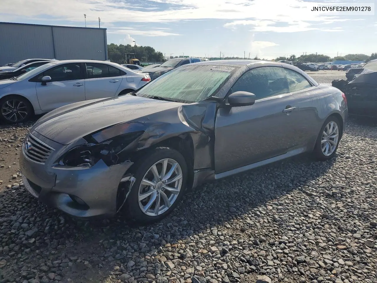 2014 Infiniti Q60 Convertible Base VIN: JN1CV6FE2EM901278 Lot: 58965756