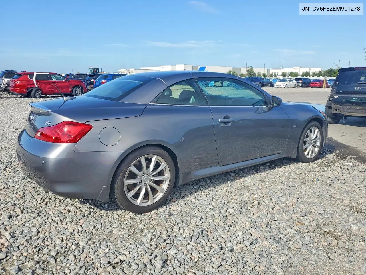 2014 Infiniti Q60 Convertible Base VIN: JN1CV6FE2EM901278 Lot: 58965756